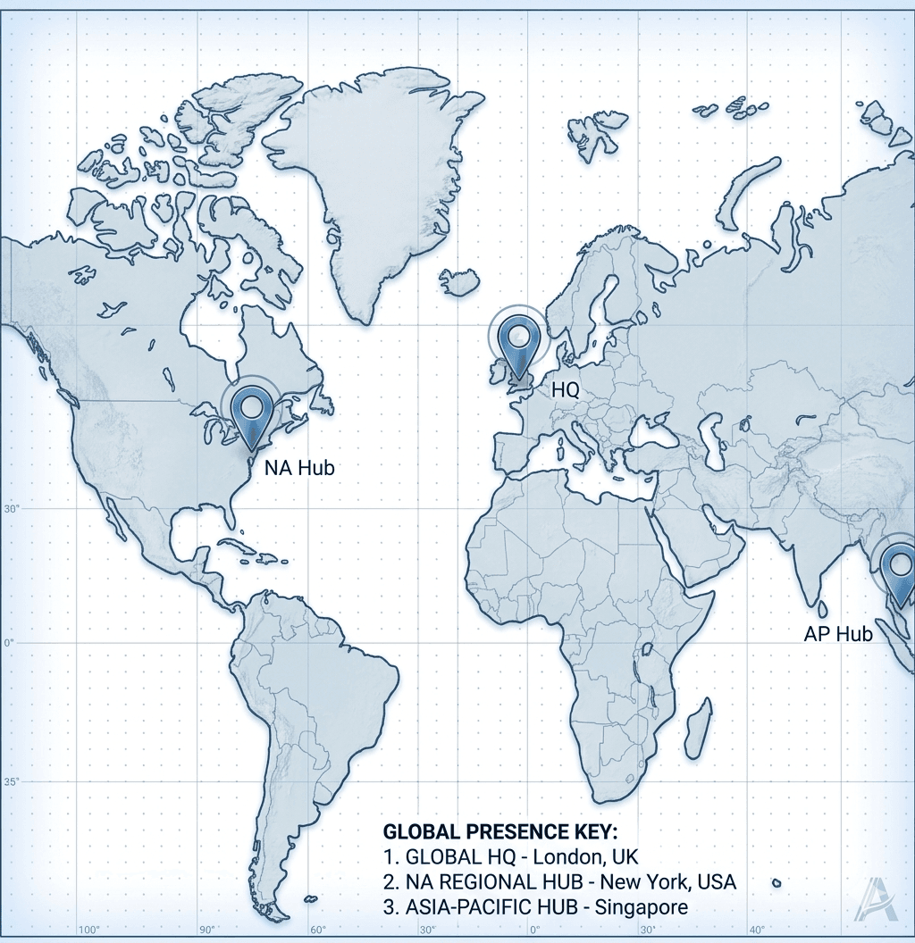 AEX Global Presence Map